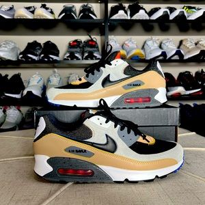 Never worn, air max 90s “ alter and revival grey fog”